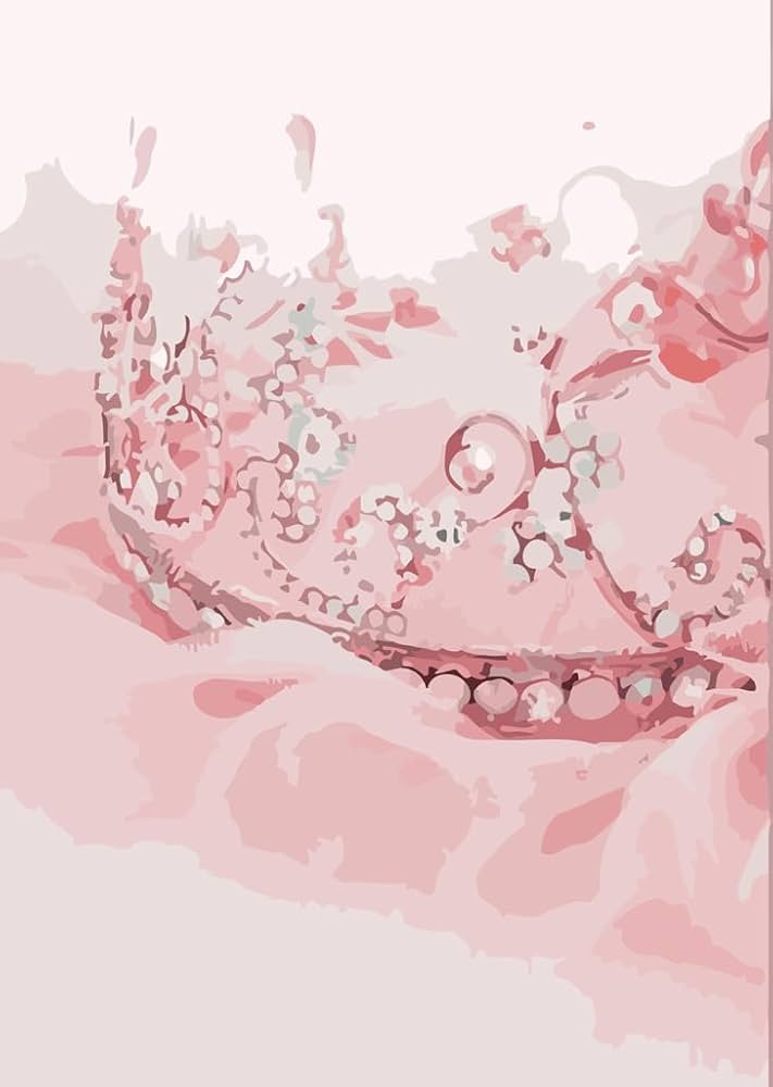 クラウン 油彩画 装飾フレーム付き クラウン 油彩画 装飾フレーム付き
